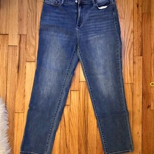 Judy Blue Dark Wash Straight Leg Jeans